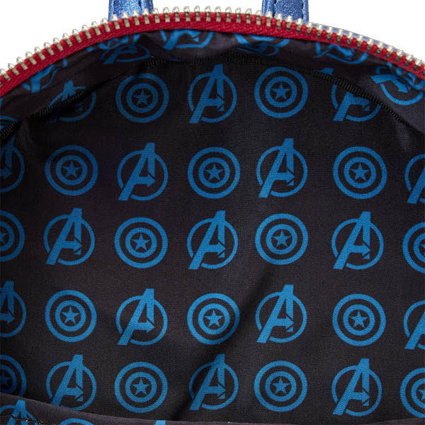 Marvel Loungefly Mini Sac A Dos Shine Captain America Cosplay 