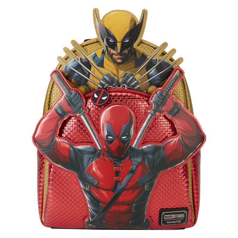 Marvel Loungefly Mini Sac A Dos Deadpool & Wolverine