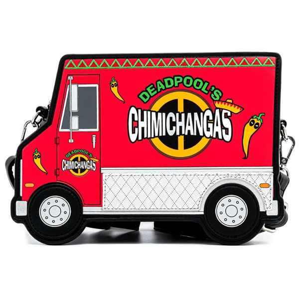 Marvel Loungefly Sac A Main Deadpool 30Th Anniv Chimichangas Food Truck