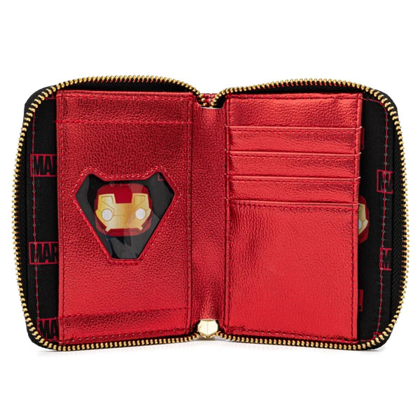 Marvel Loungefly Portefeuille Ironman Head