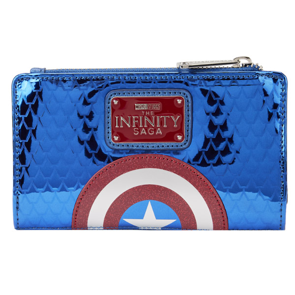 Marvel Loungefly Portefeuille Shine Captain America Coplay 