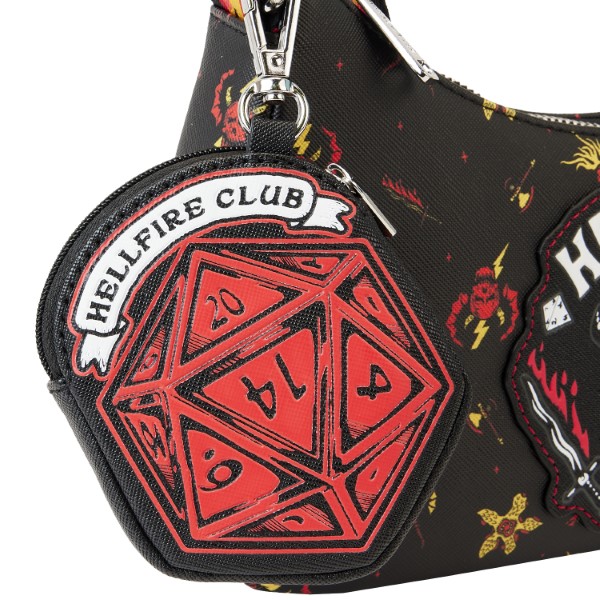 Stranger Things Loungefly Sac A Main Hellfire Club 