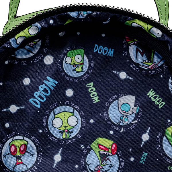 Nickelodeon Loungefly Mini Sac A Dos Invader Zim Gir Pig Doom