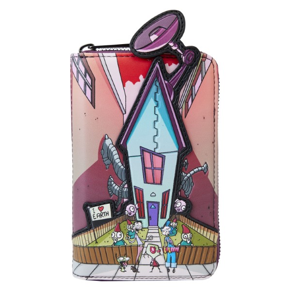 Nickelodeon Loungefly Portefeuille Invader Zim Secret Lair 