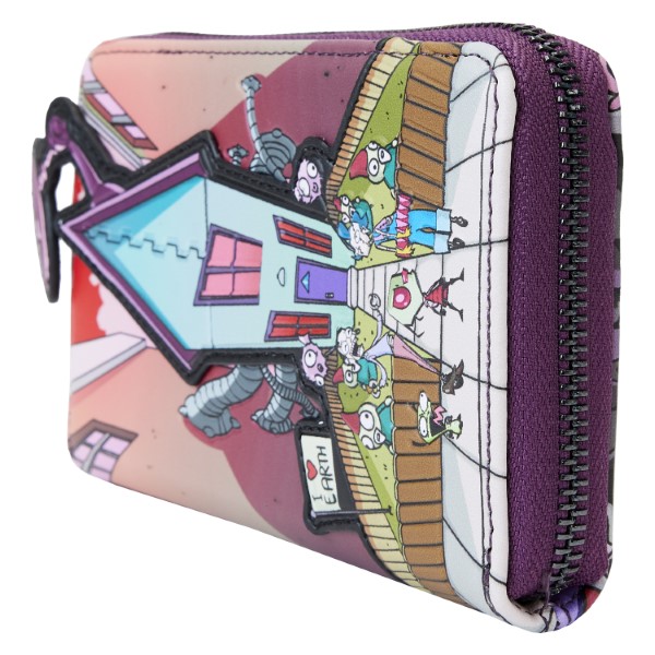 Nickelodeon Loungefly Portefeuille Invader Zim Secret Lair 