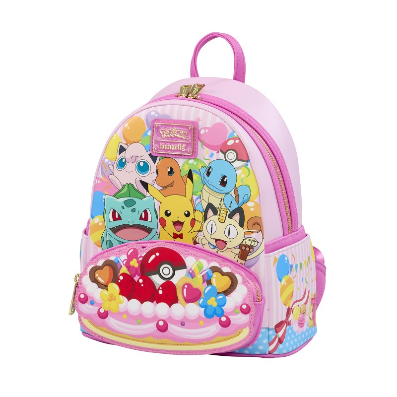 Pokemon Loungefly Mini Sac A Dos Friends Party 
