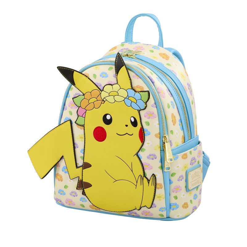 Pokemon Loungefly Mini Sac A Dos Pikachu Floral Crown