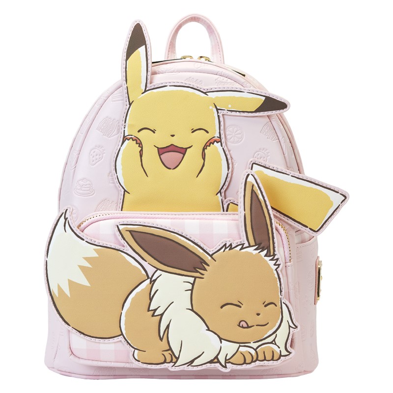 Pokemon Loungefly Mini Sac A Dos Pikachu & Eevee Evoli