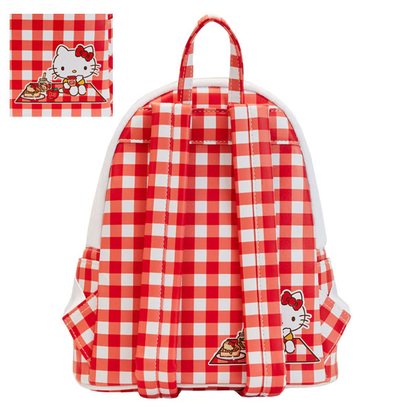 Hello Kitty Loungefly Mini Sac A Dos Gingham Cosplay 