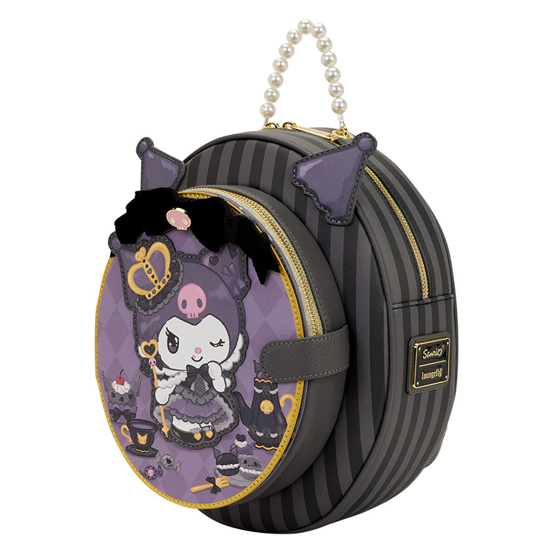 Hello Kitty Loungefly Mini Sac A Dos  Kuromi 20Th Anniv Cameo