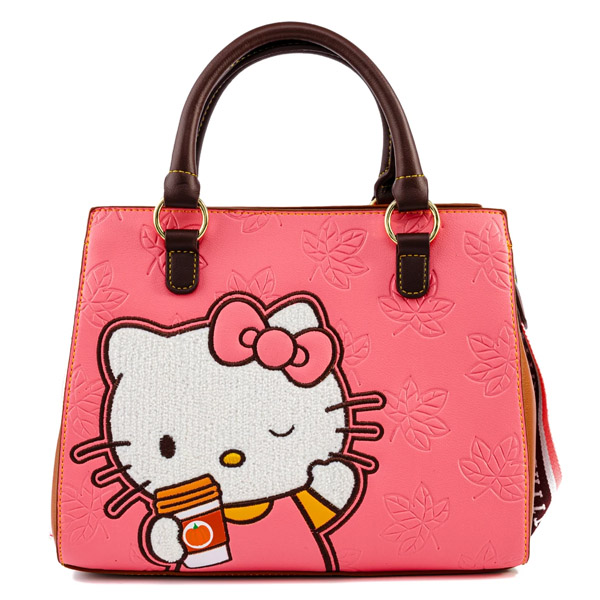 Id9 hello kitty loungefly sac a main pumpkin spice latte wave