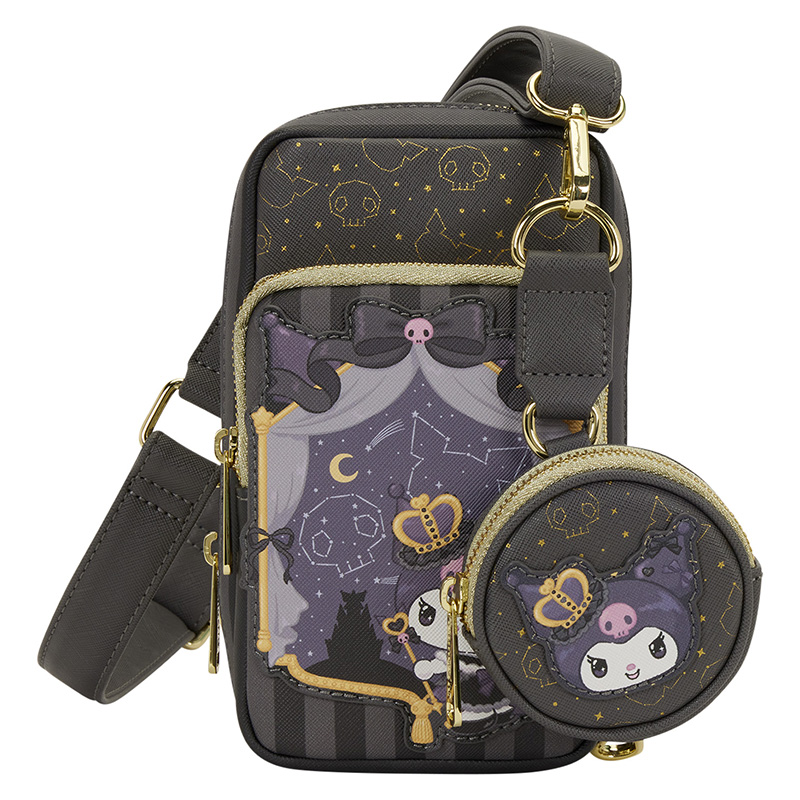 Hello Kitty Loungefly Sac A Main Kuromi 20Th Anniv Cell Phone