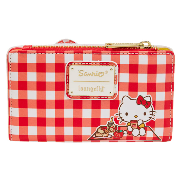 Hello Kitty Loungefly Portefeuille Gingham Cosplay 