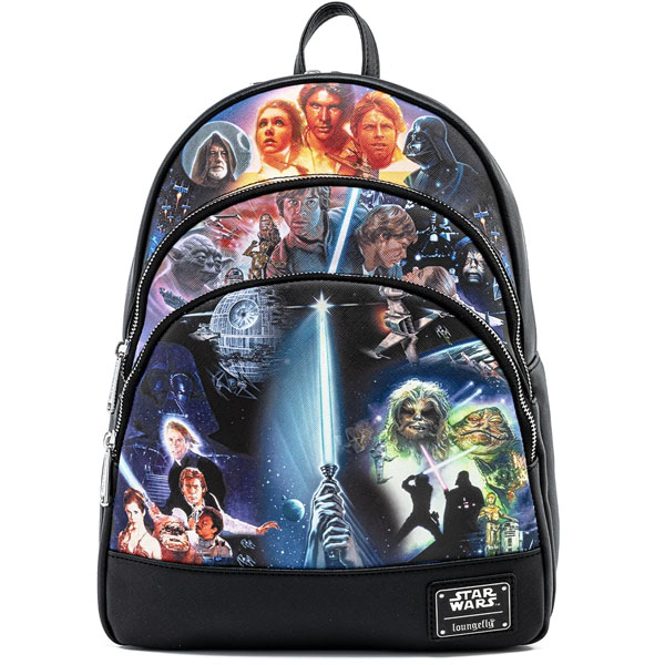 SW Star Wars Loungefly Mini Sac A Dos Original Trilogy