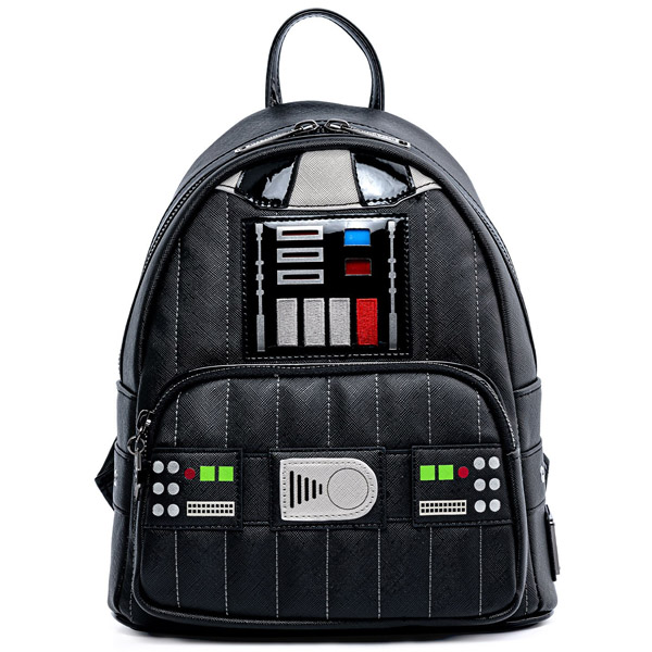 SW Star Wars Loungefly Mini Sac A Dos Darth Vader Light Up Cosplay