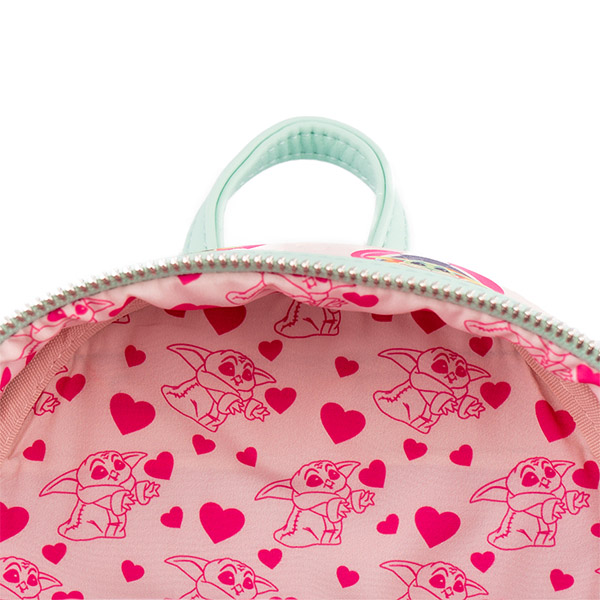 SW Star Wars Loungefly Sac A Dos Mandalorian Grogu Valentines 
