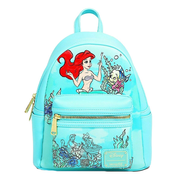 Disney Loungefly Mini Sac A Dos Ariel Underwater Exclu