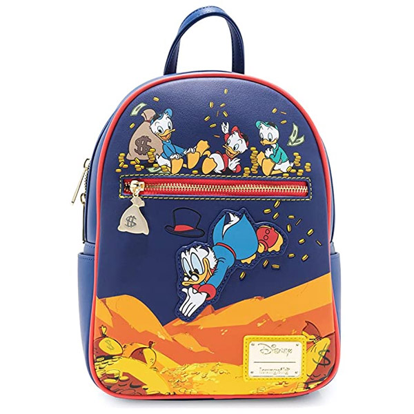 Disney Loungefly Mini Sac A Dos Picsou Plongeon Exclu