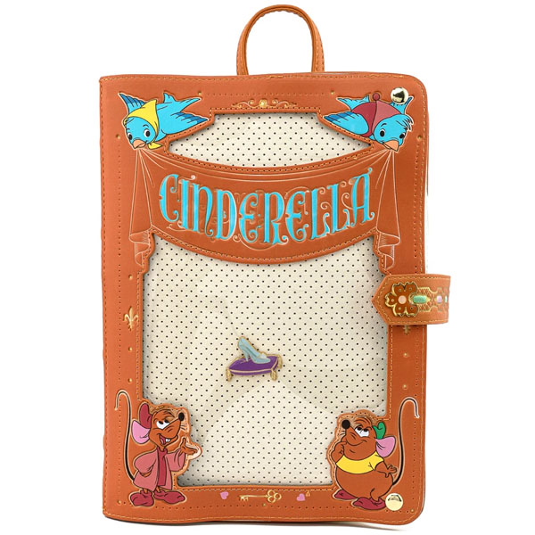 Disney Loungefly Mini Sac A Dos Cendrillon / Cinderella Pin Trader