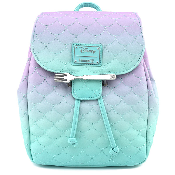 Disney Loungefly Mini Sac A Dos Little Mermaid Ombre Scales