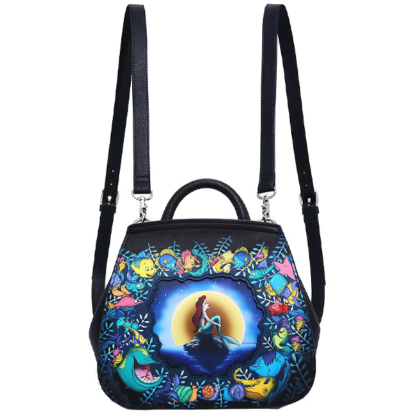 Disney Loungefly Sac A Dos Convertible Ariel Under The Sea Moonlight Exclu Id9 Europe