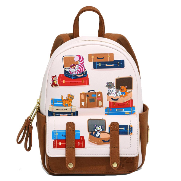 Disney Loungefly Mini Sac A Dos Chats Valises Exclu