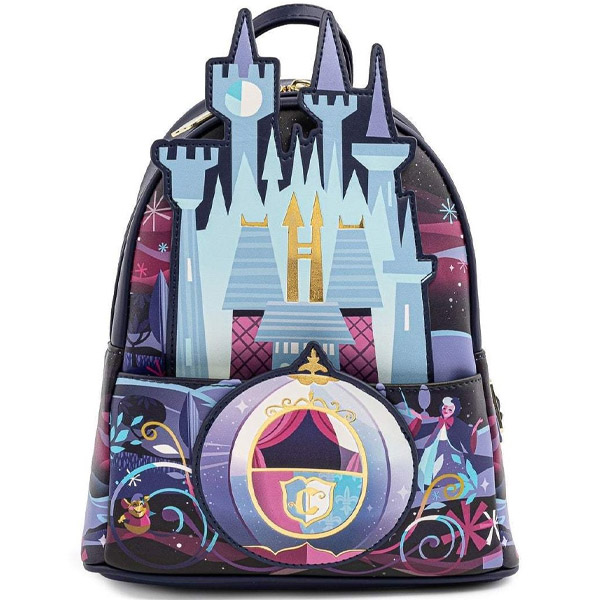 Disney Loungefly Mini Sac A Dos Cendrillon / Cinderella Castle Series