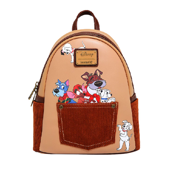 Disney Loungefly Mini Sac A Dos Dogs Pocket