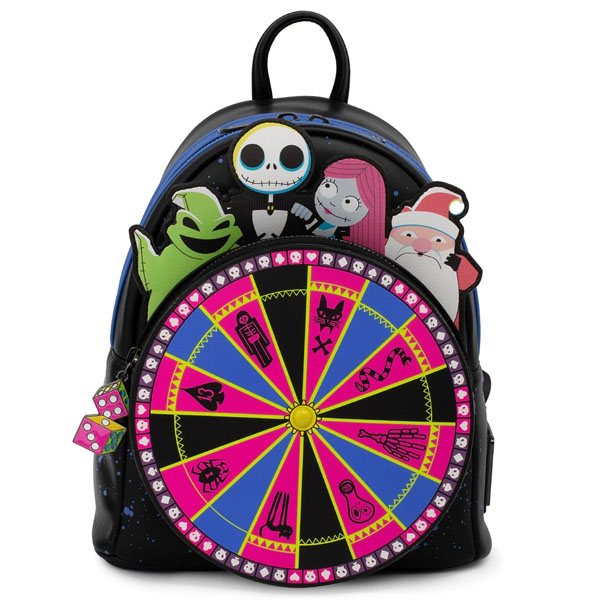 Disney Loungefly Mini Sac A Dos NBX Oogie Boogie Wheel