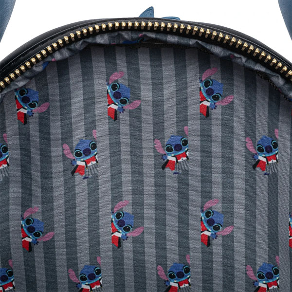 Disney Loungefly Mini Sac A Dos Vampire Stitch Bow Tie  