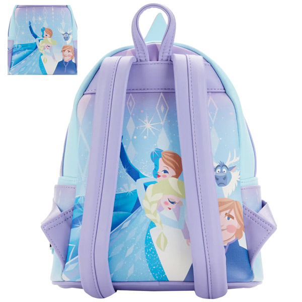 Disney Loungefly Mini Sac A Dos Frozen Princess Castle *