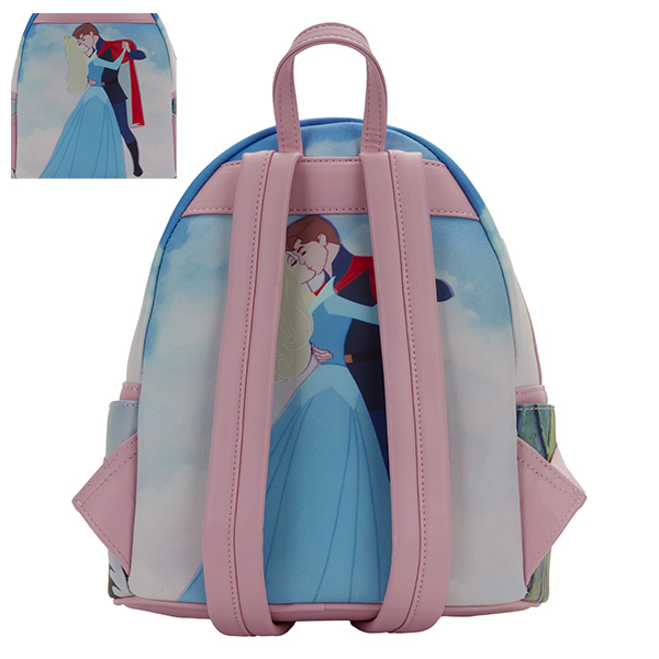 Disney Loungefly Mini Sac A Dos Belle au Bois Dormant / Sleeping Beauty Princess Scene 