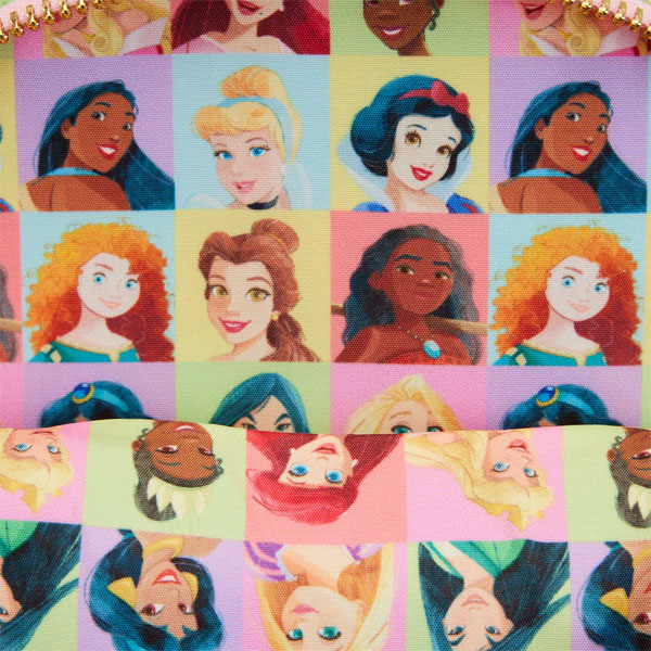 Disney Loungefly Mini Sac A Dos Princess Collage Triple Pocket 