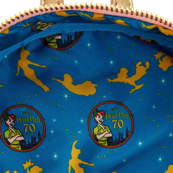 Disney Loungefly Mini Sac A Dos Peter Pan You Can Fly 70Th Anniversary