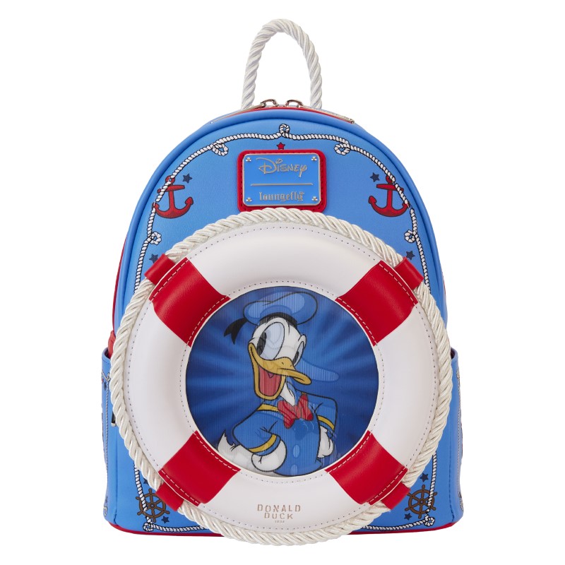 Disney Loungefly Mini Sac A Dos Donald Duck 90th Anniv
