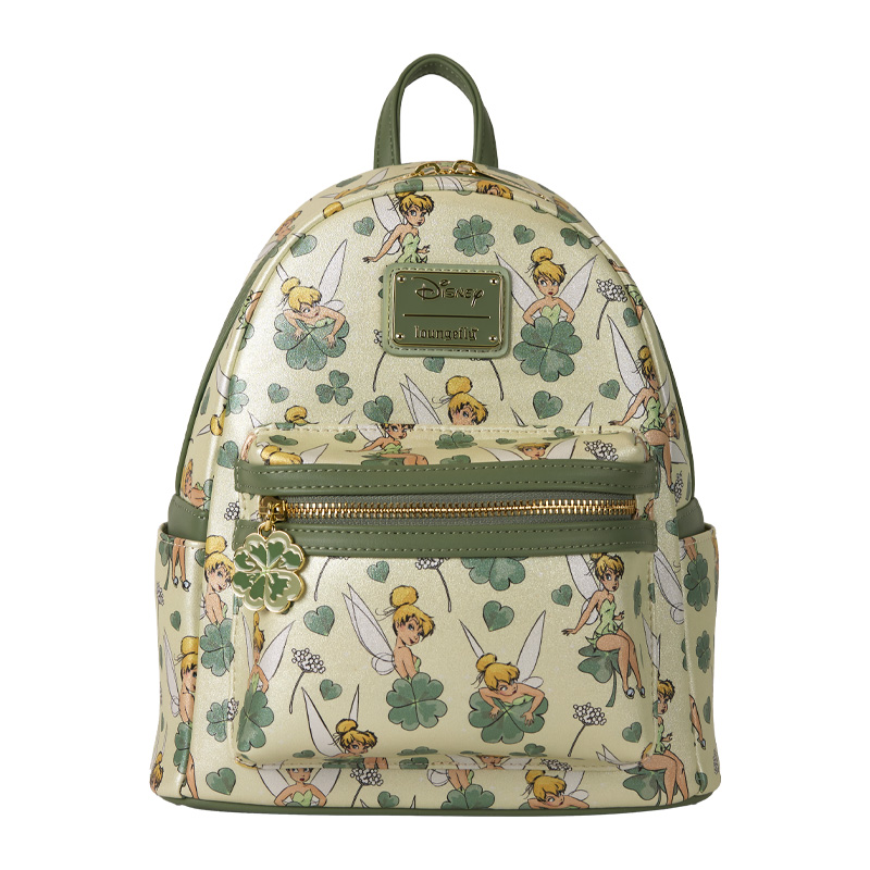 Disney Loungefly Mini Sac A Dos Tinker Bell 4-Leaf Clover