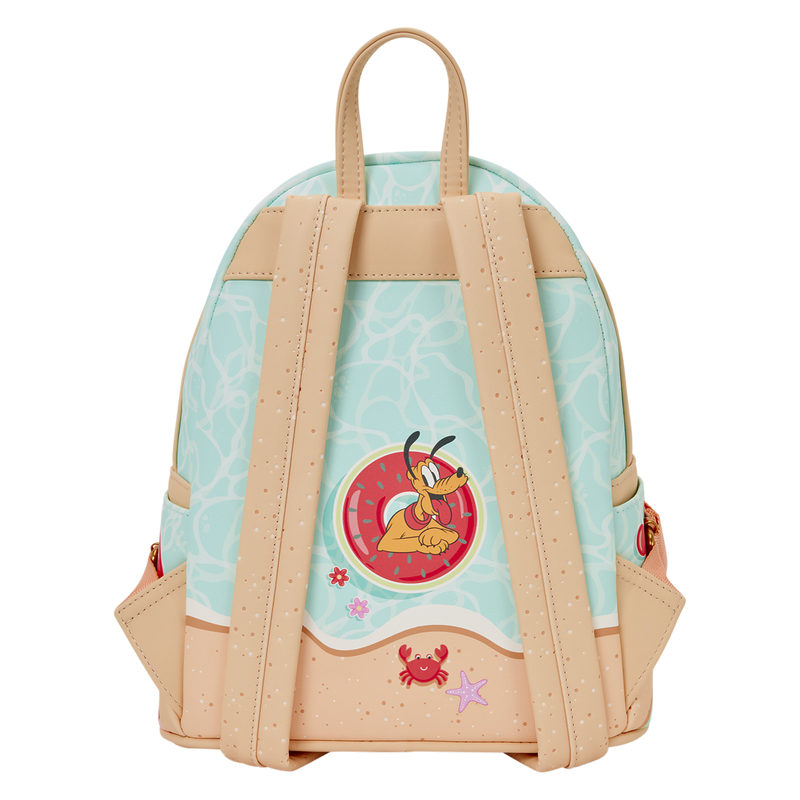 Disney Loungefly Mini Sac A Dos Mickey & Minnie Beach Fun