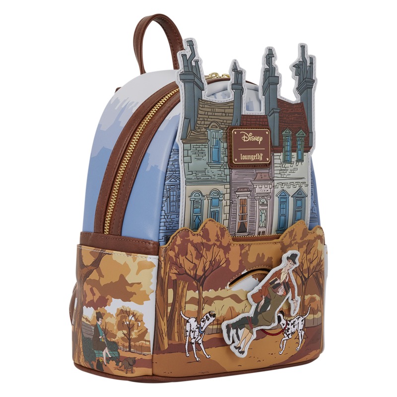 Disney Loungefly Mini Sac A Dos 101 Dalmatians Scene