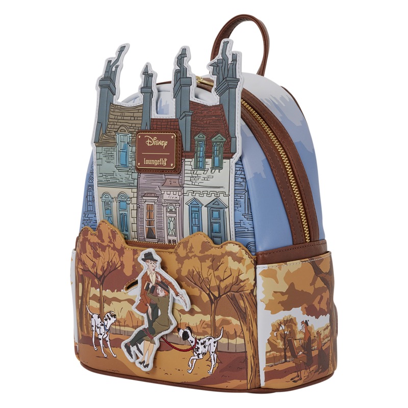 Disney Loungefly Mini Sac A Dos 101 Dalmatians Scene