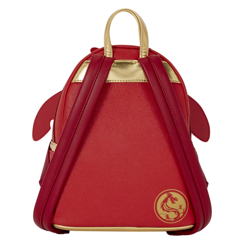 Disney Loungefly Mini Sac A Dos Mulan Mushu Glitter Cosplay