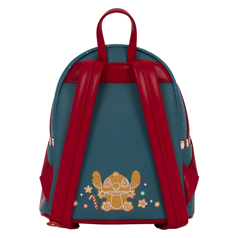 Disney Loungefly Mini Sac A Dos Lilo & Stitch Holiday Celebration