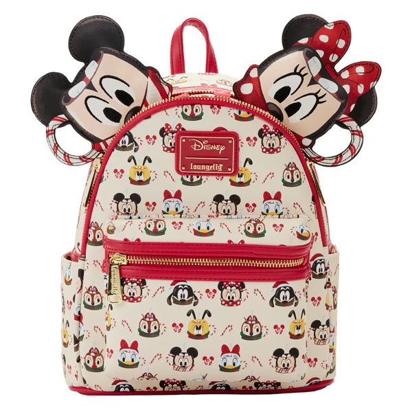 Disney Loungefly Mini Sac A Dos & Serre Tete Hot Cocoa Aop 