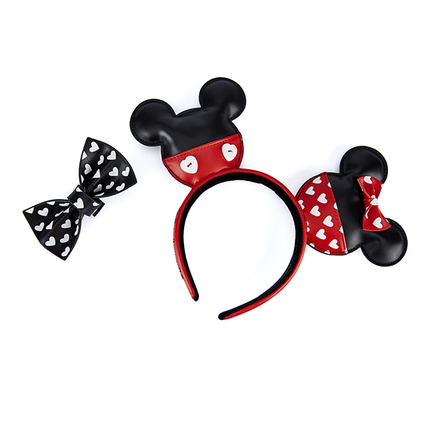 Disney Loungefly Serre Tete Mickey And Minnie Valentines 