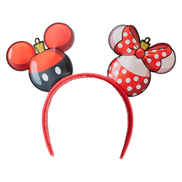 Disney Loungefly Serre Tete Mickey Minnie Ornament 