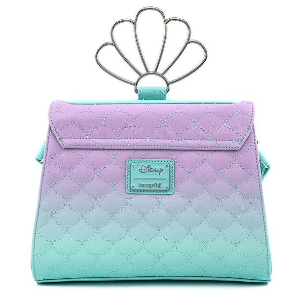 Disney Loungefly Sac A Main Petite Sirene / Little Mermaid Ombre Scales