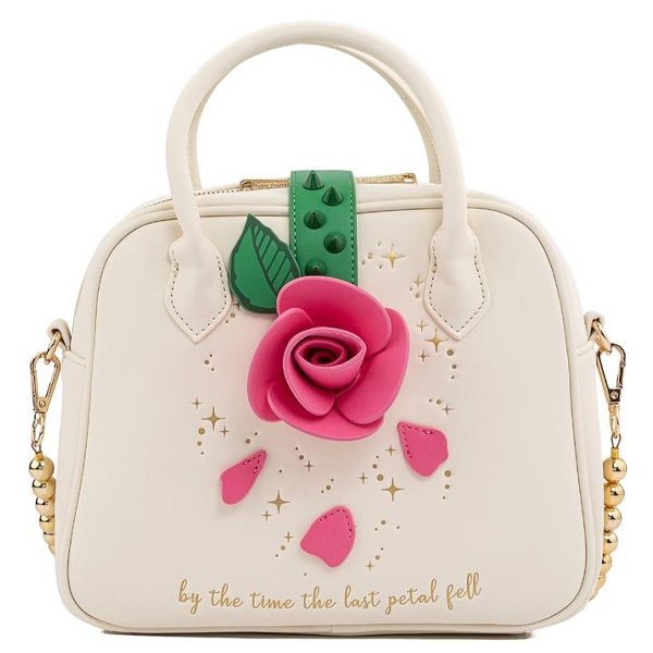 Disney Loungefly Sac à Main Beauty And The Beast Rose