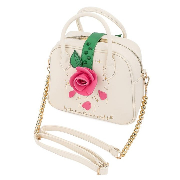 Disney Loungefly Sac à Main Beauty And The Beast Rose