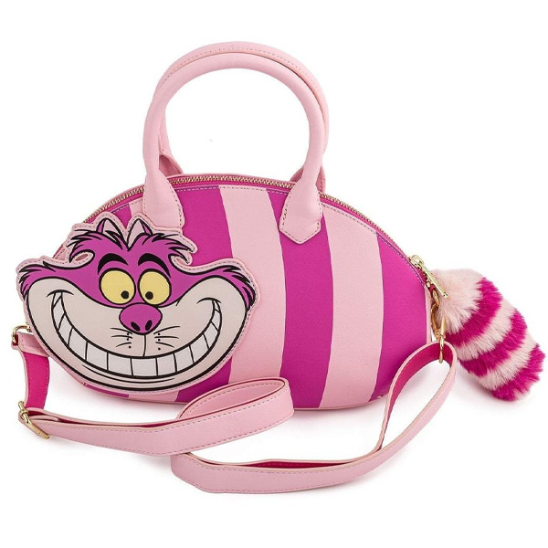 Disney Loungefly Sac A Main Alice In Wonderland Cheshire Cat Applique
