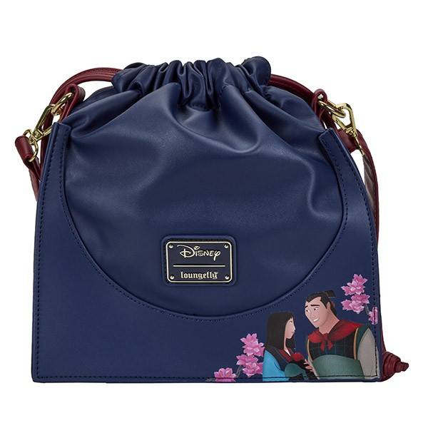 Disney Loungefly Sac A Main Mulan Castle Cinch Sack 