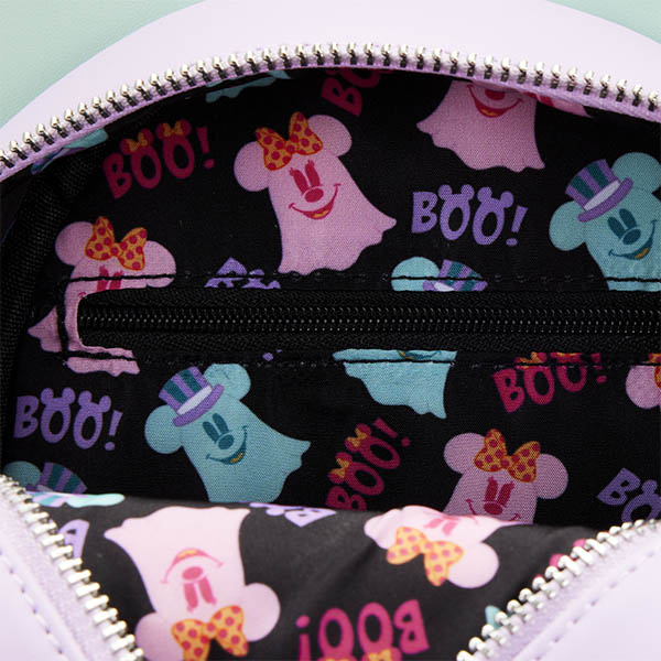 Disney Loungefly Sac A Main Pastel Ghost Minnie And Mickey Gitd Double Sided 
